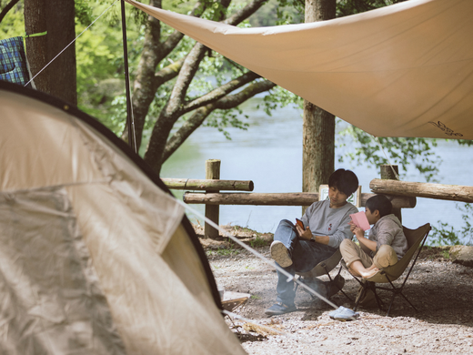 腰掛山荘|愛知 豊田市|下山 三河湖畔の自然体験・五平餅・お食事・ランチ・キャンプ・BBQ｜腰掛山荘／リバーサイドキャンプ腰掛